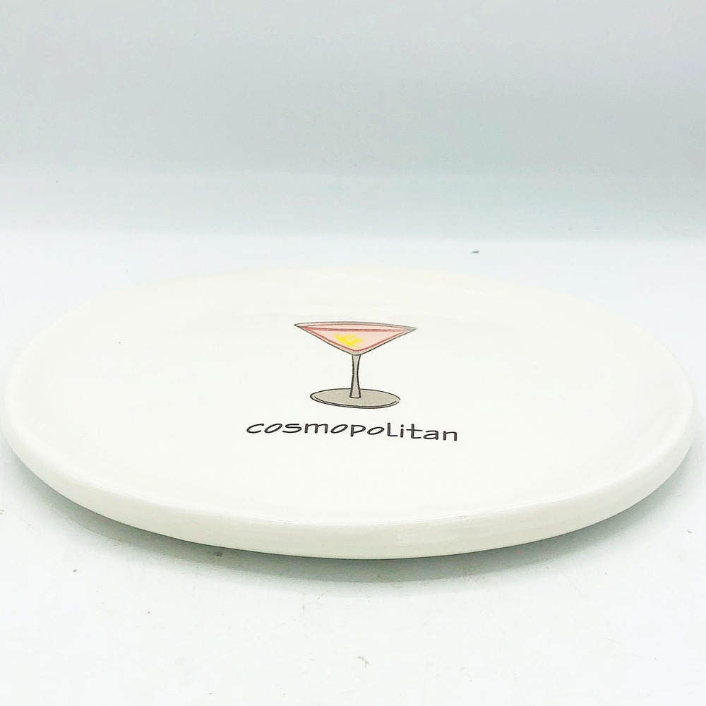 M Studios Cosmopolitan 7.75" Snack Plate - Picture 3 of 4